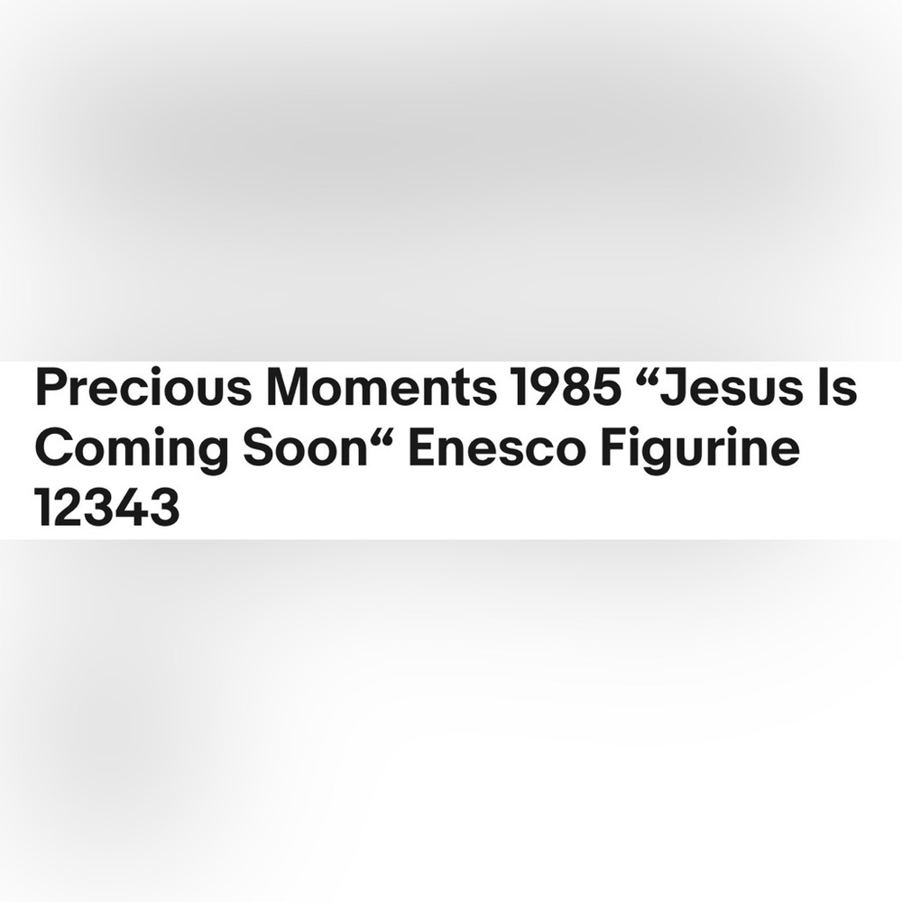 Precious Moments White and Pastel Knitting Figurine - Picture 6 of 6